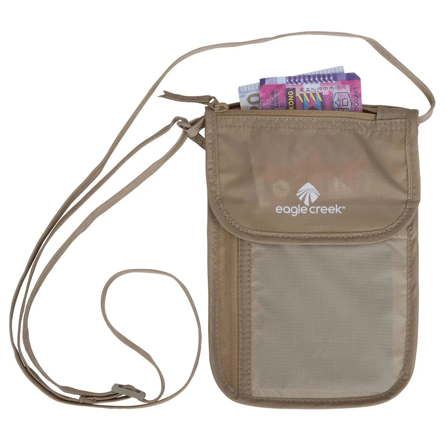 Eagle Creek Security Undercover™ Neck Wallet DLX Khaki Eagle Creek Security Undercover™ Neck Wallet DLX Khaki