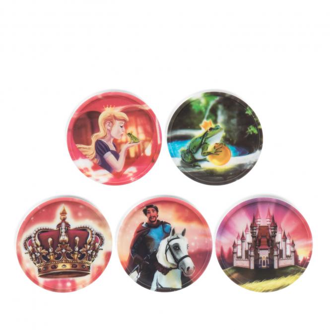 ergobag Kletties Set matt, 5-teilig Froschkönig