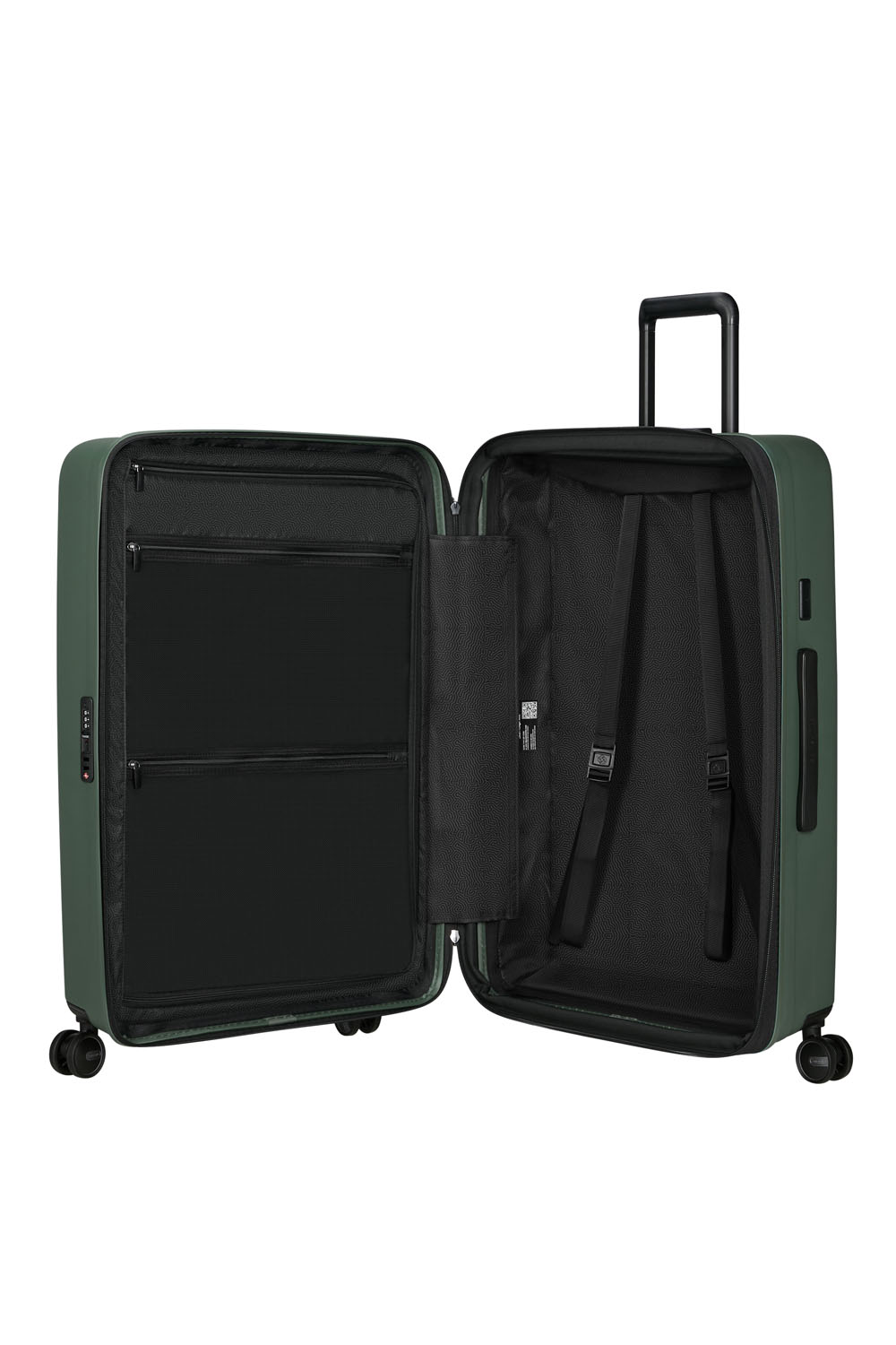 Samsonite Restackd Trolley mit 4 Rollen erweiterbar 75cm + GRATIS HOTELGUTSCHEIN Sage Samsonite Restackd Trolley mit 4 Rollen erweiterbar 75cm + GRATIS HOTELGUTSCHEIN Sage