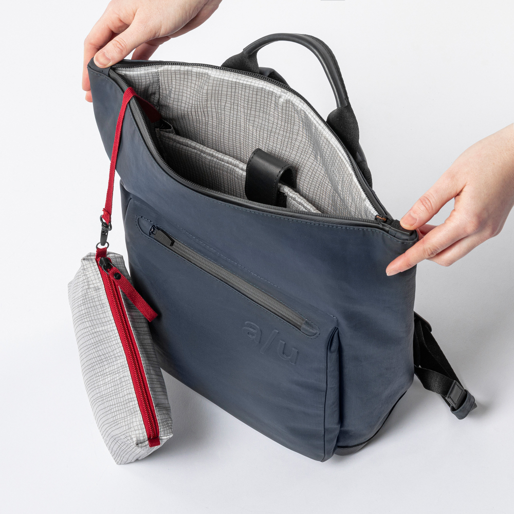 aunts & uncles Japan Okayama Rucksack mit 13" Notebookfach storm