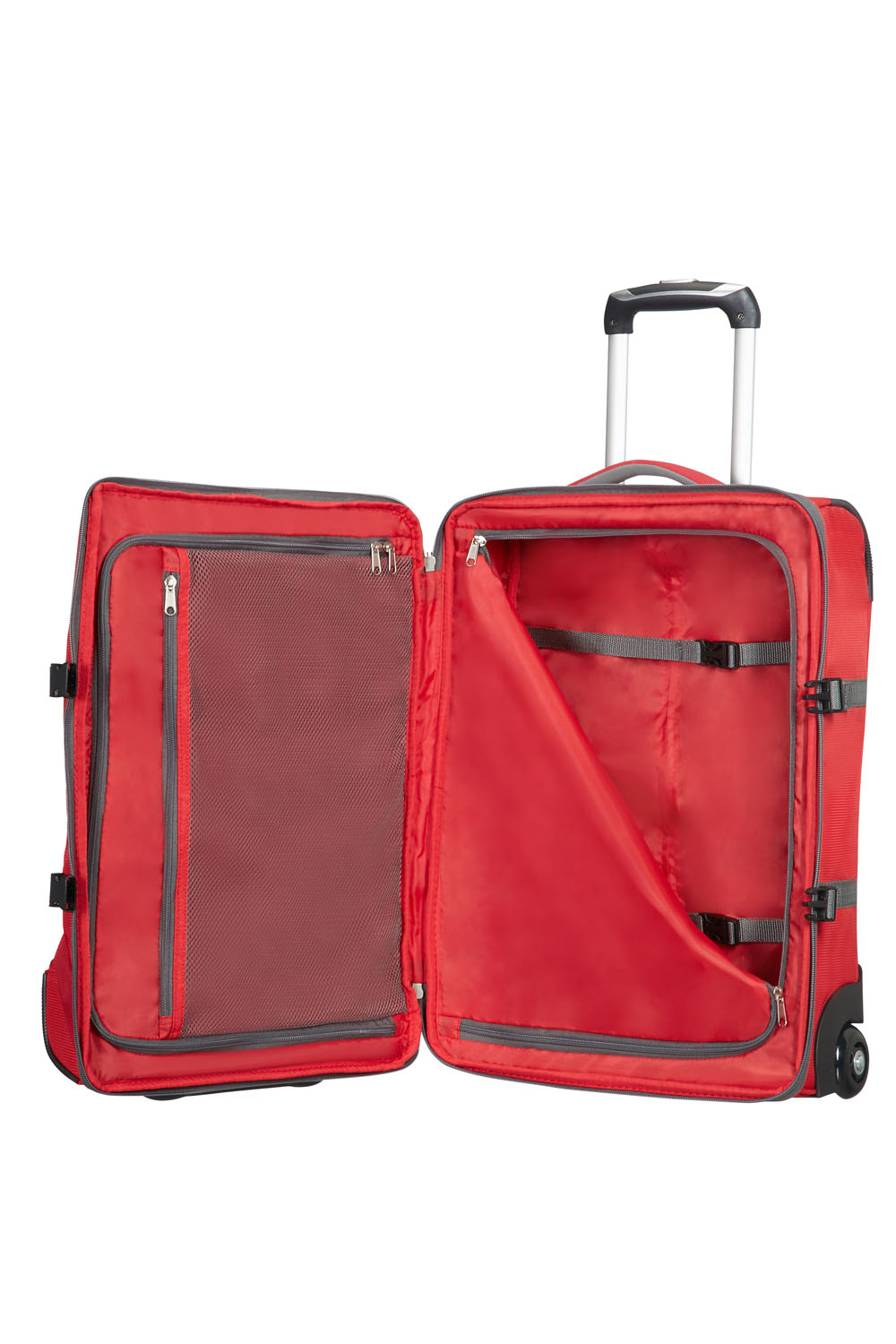American Tourister Road Quest Reisetasche mit 2 Rollen 55cm Solid Red American Tourister Road Quest Reisetasche mit 2 Rollen 55cm Solid Red