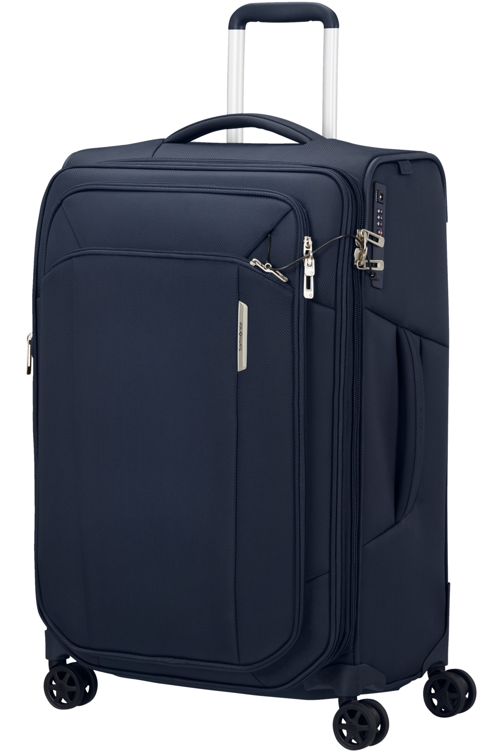 Samsonite Respark Trolley mit 4 Rollen erweiterbar 67cm + GRATIS HOTELGUTSCHEIN Midnight Blue Samsonite Respark Trolley mit 4 Rollen erweiterbar 67cm + GRATIS HOTELGUTSCHEIN Midnight Blue