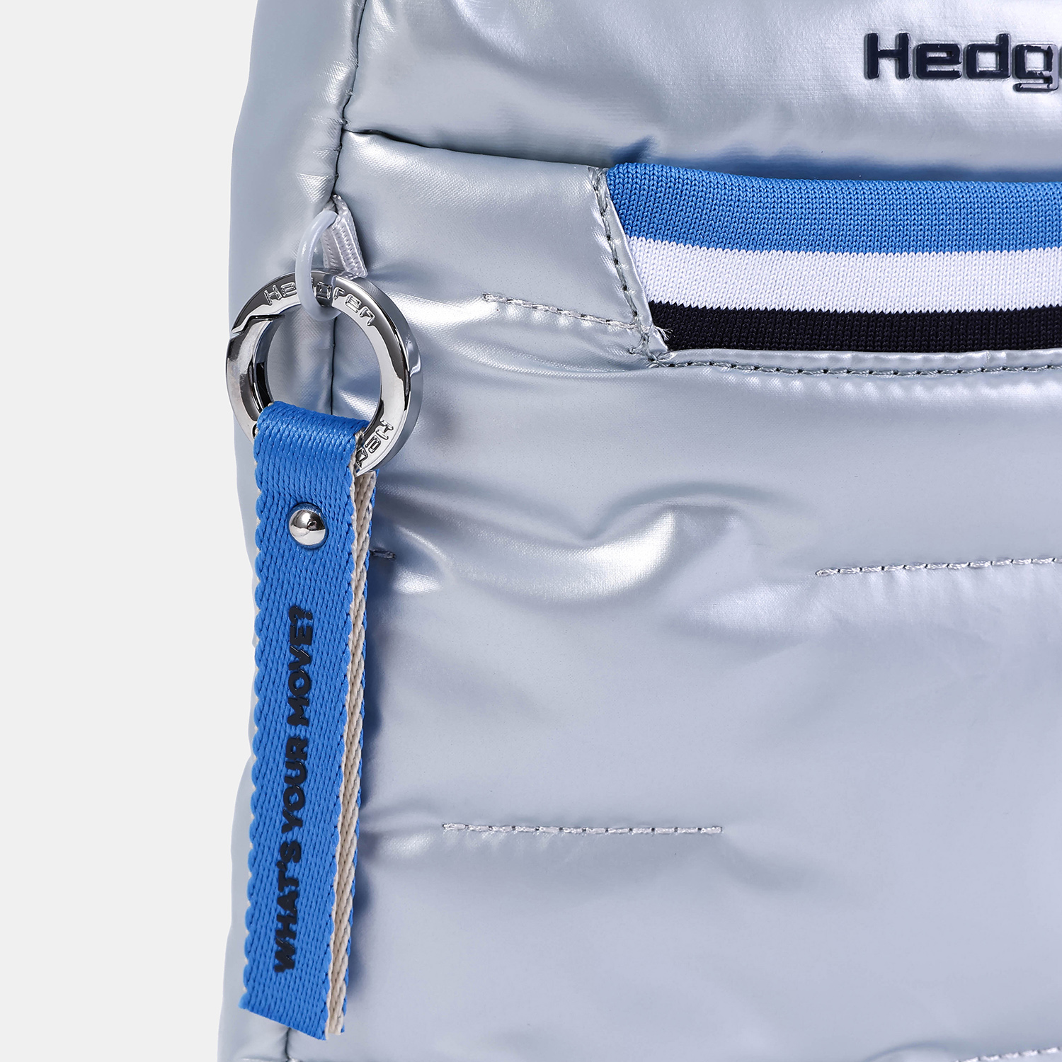 Hedgren Cocoon CUSHY weiche Crossover-Tasche Pearl Blue