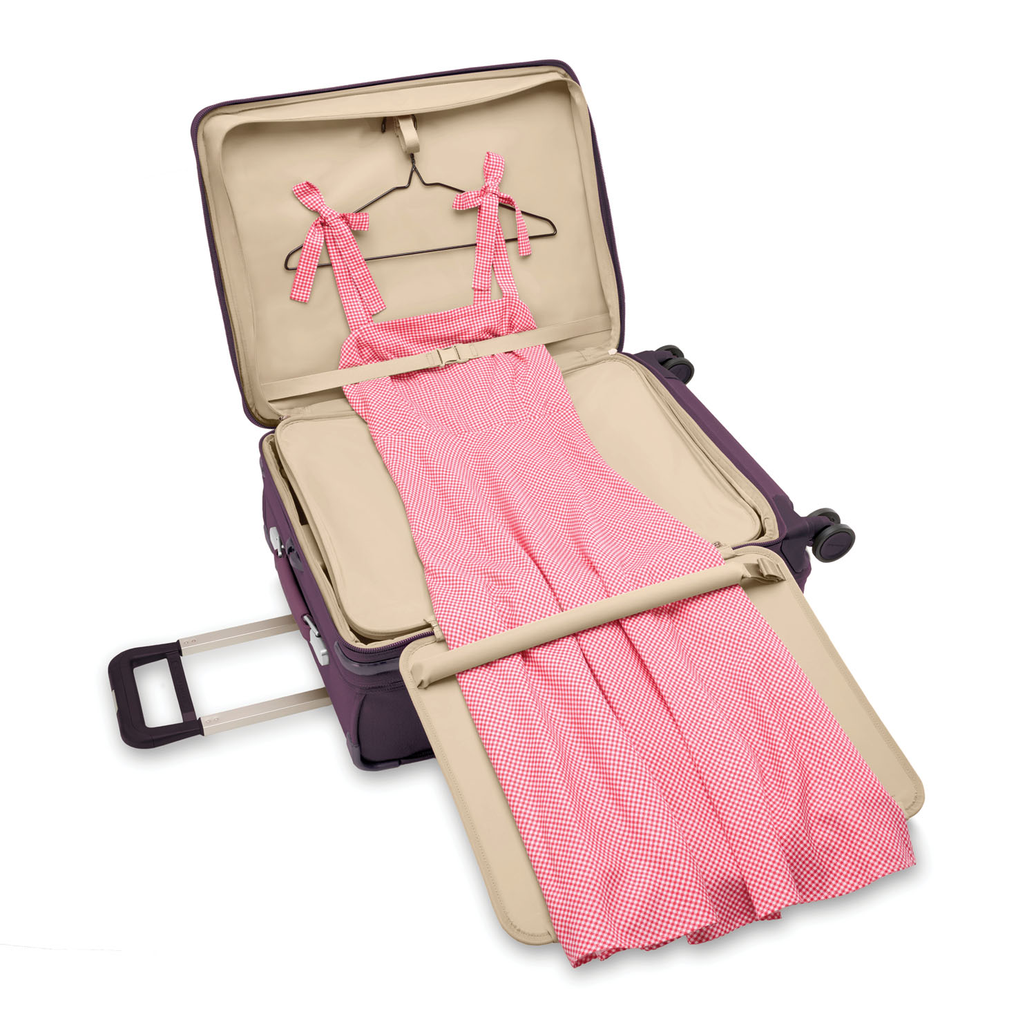 Briggs & Riley Baseline Medium Expandable Spinner Plum Briggs & Riley Baseline Medium Expandable Spinner Plum