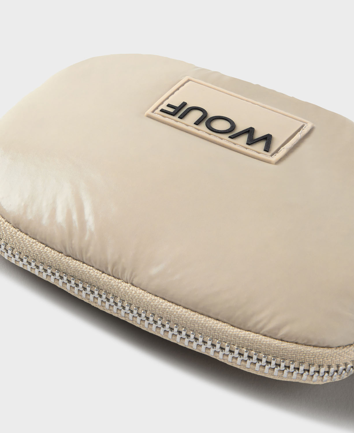 Wouf Quilted Collection Crossbody Coin Purse -Glossy Air