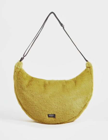 Wouf FAUX FUR large crossbody bag foxie
