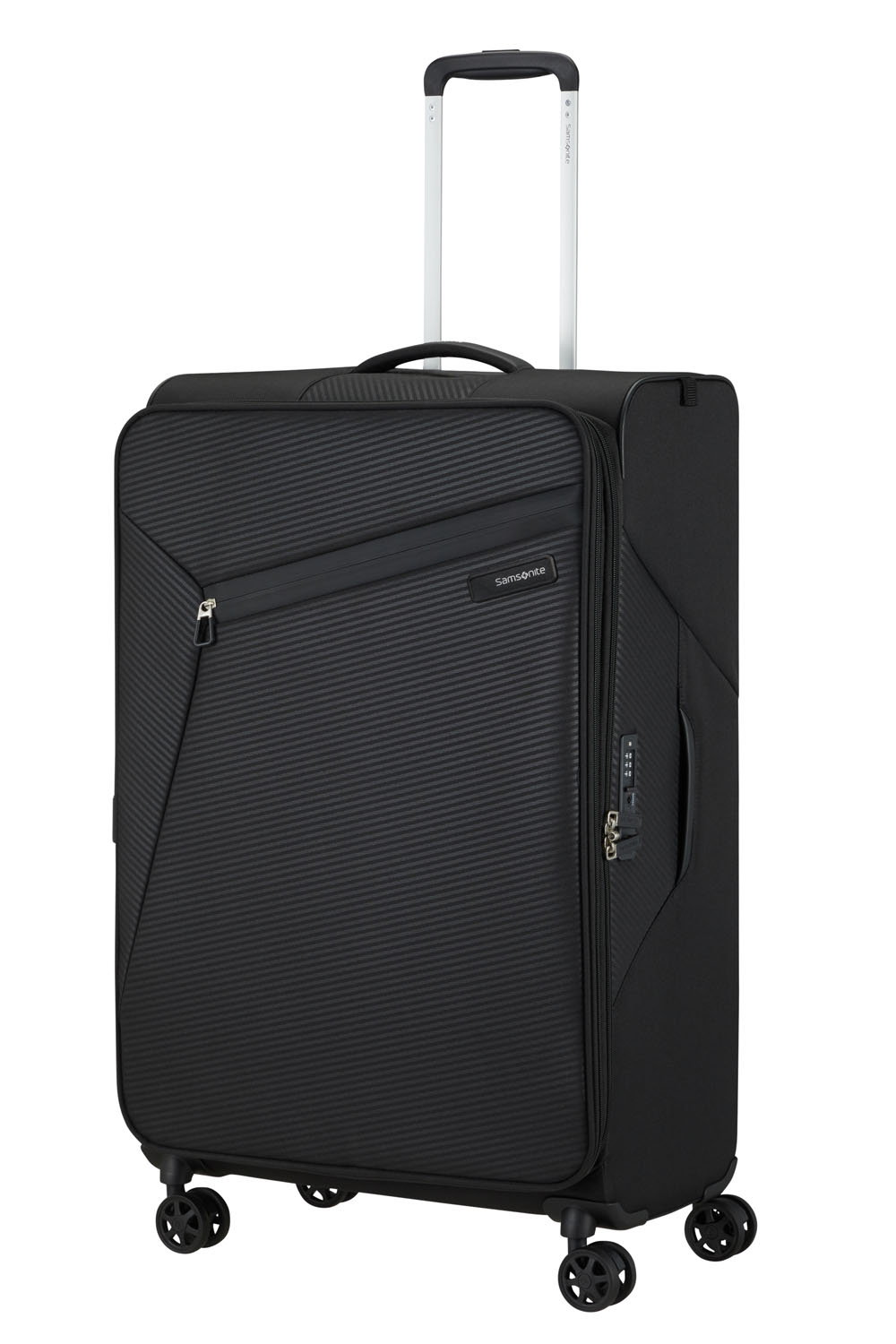 Samsonite Litebeam Trolley 77cm mit 4 Rollen erweiterbar Schwarz