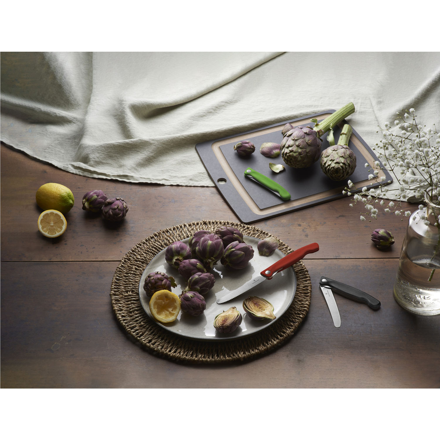 Victorinox Swiss Classic Swiss Classic faltbares Gemüsemesser rot Victorinox Swiss Classic Swiss Classic faltbares Gemüsemesser rot