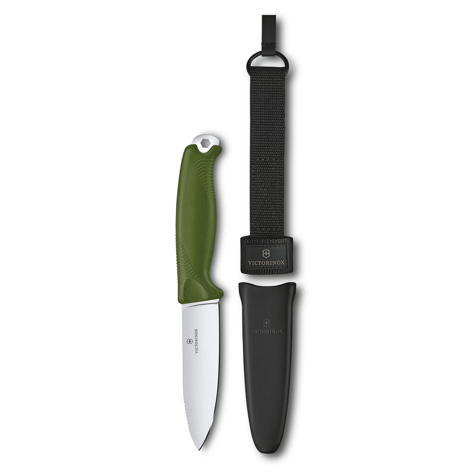 Victorinox Venture Messer mit feststehender Klinge Olive Victorinox Venture Messer mit feststehender Klinge Olive