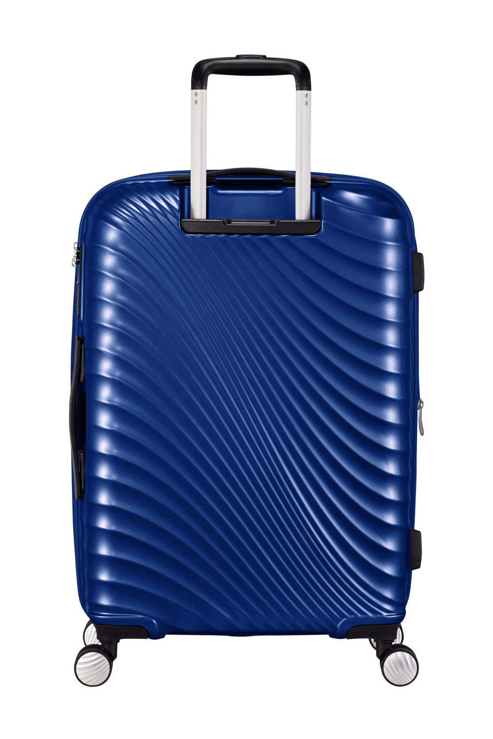 American Tourister Jetglam Trolley mit 4 Rollen 67cm erweiterbar Metallic Blue