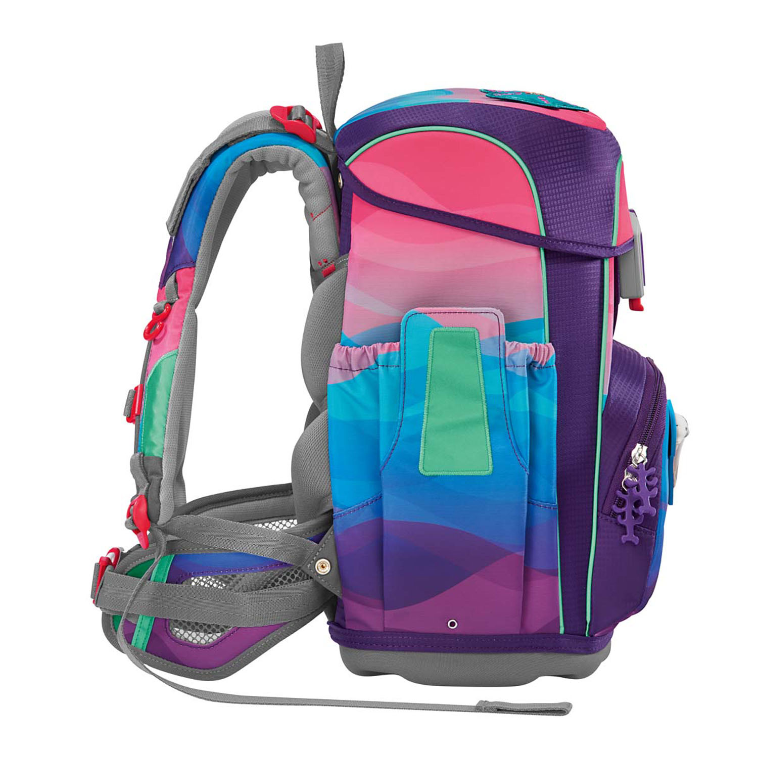 Step by Step CLOUD OCEAN Schulranzen-Set, 5-teilig Dolphin Lana