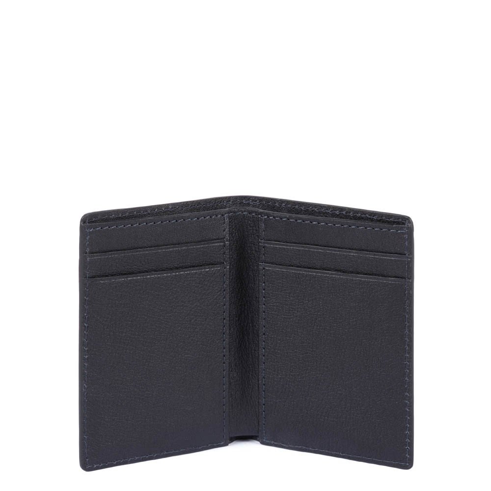Piquadro Black Square Kreditkartenetui mit RFID-Blocker Nachtblau Piquadro Black Square Kreditkartenetui mit RFID-Blocker Nachtblau