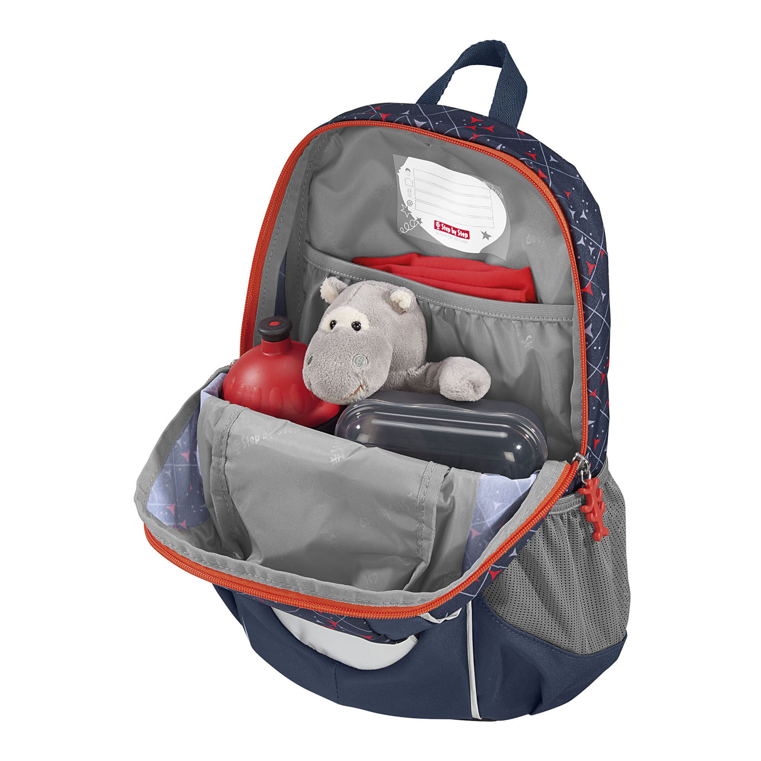 Step by Step Kinderrucksack KIGA MAXI Kindergartenrucksack-Set Fire Truck Finn