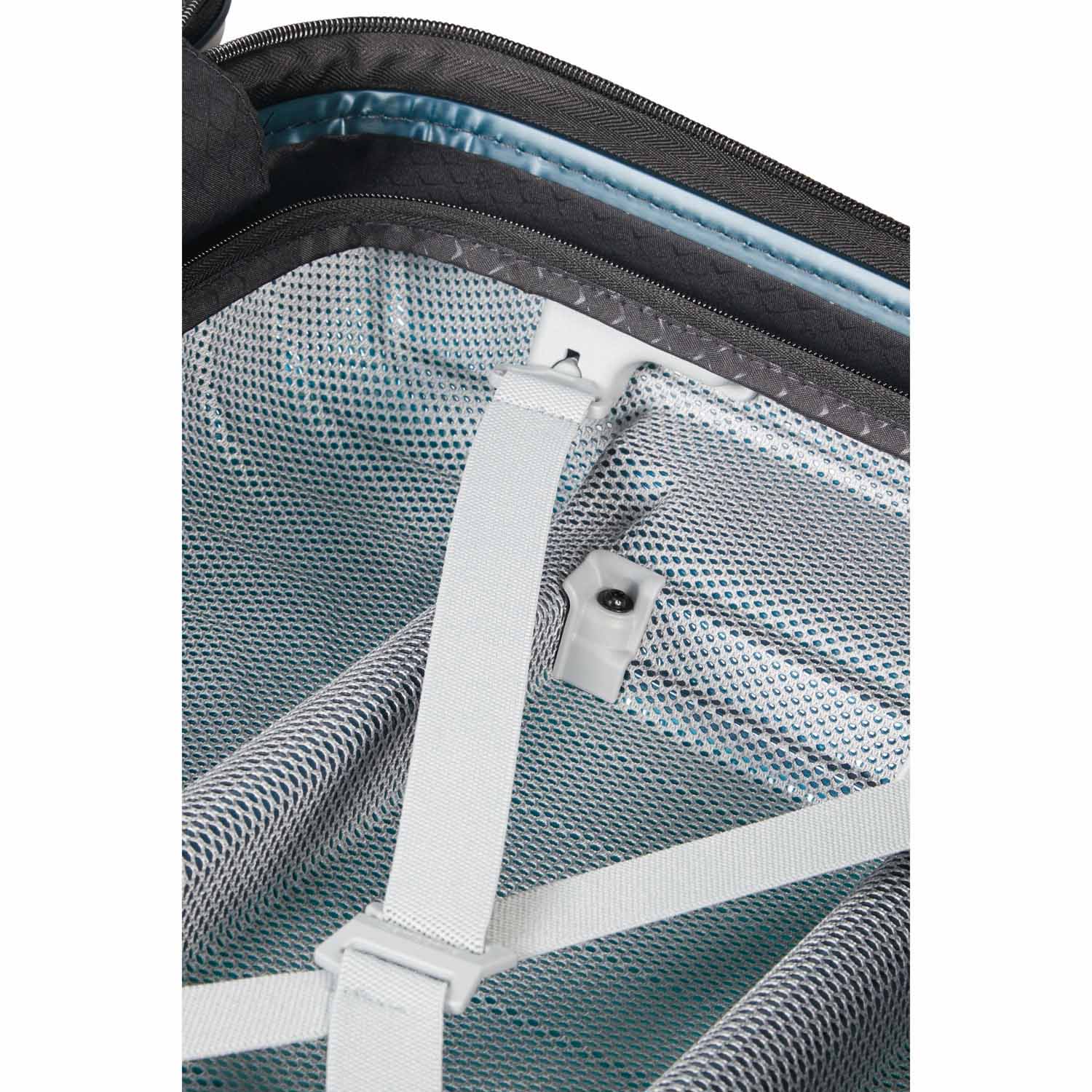 Samsonite Proxis Trolley mit 4 Rollen erweiterbar 55cm (20/23cm) + GRATIS HOTELGUTSCHEIN Petrol Blue Samsonite Proxis Trolley mit 4 Rollen erweiterbar 55cm (20/23cm) + GRATIS HOTELGUTSCHEIN Petrol Blue