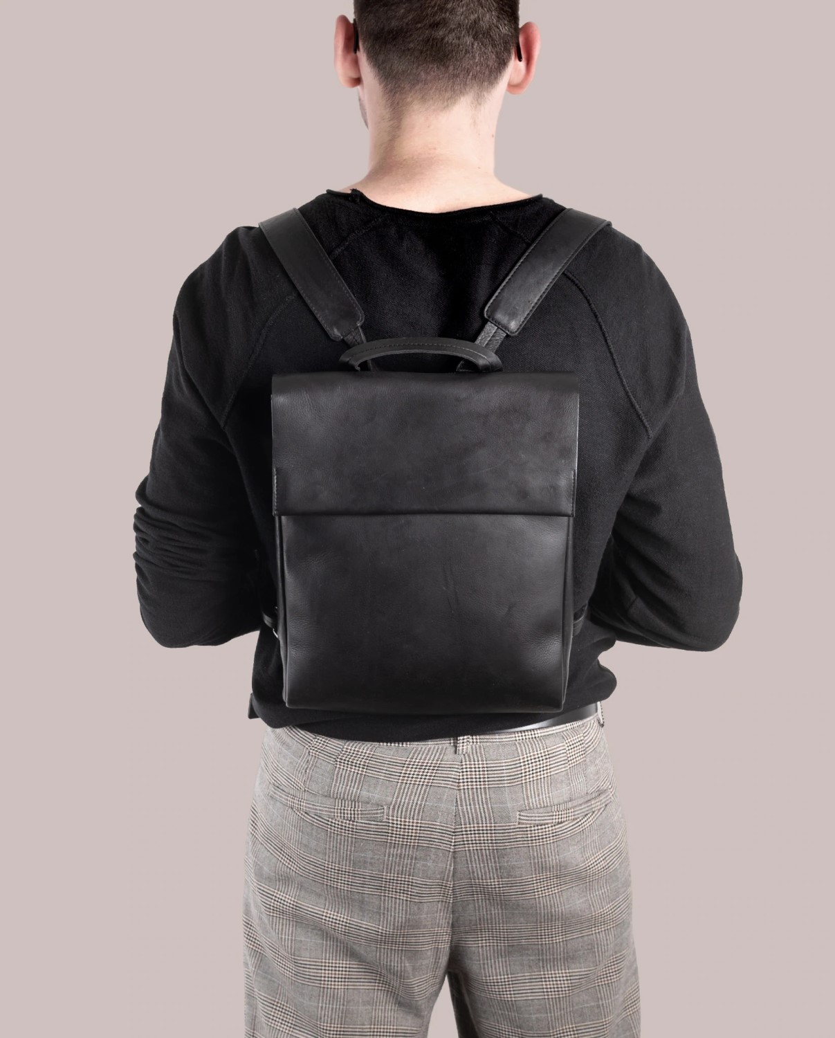 Harold's Campo Plaid Backpack M schwarz Harold's Campo Plaid Backpack M schwarz