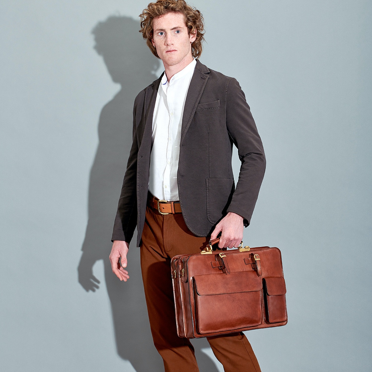 The Bridge Story Uomo Aktentasche 42cm Braun The Bridge Story Uomo Aktentasche 42cm Braun