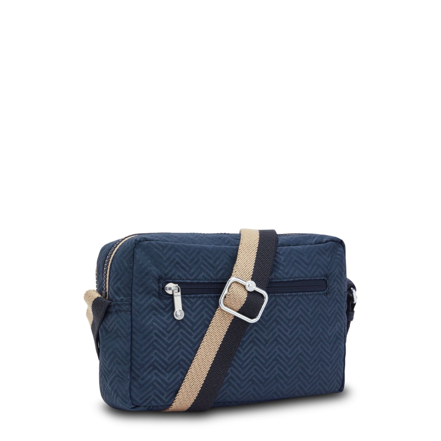 Kipling ALBENA Kleine Umhängetasche Endless Bleu Emboss