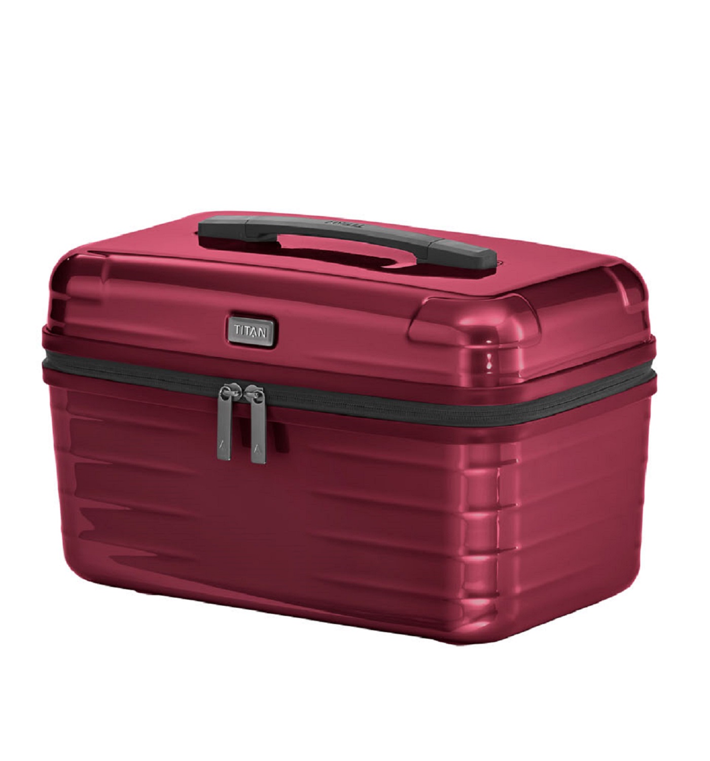 TITAN Litron Beautycase + Gratis Hotelgutschein Kirschrot