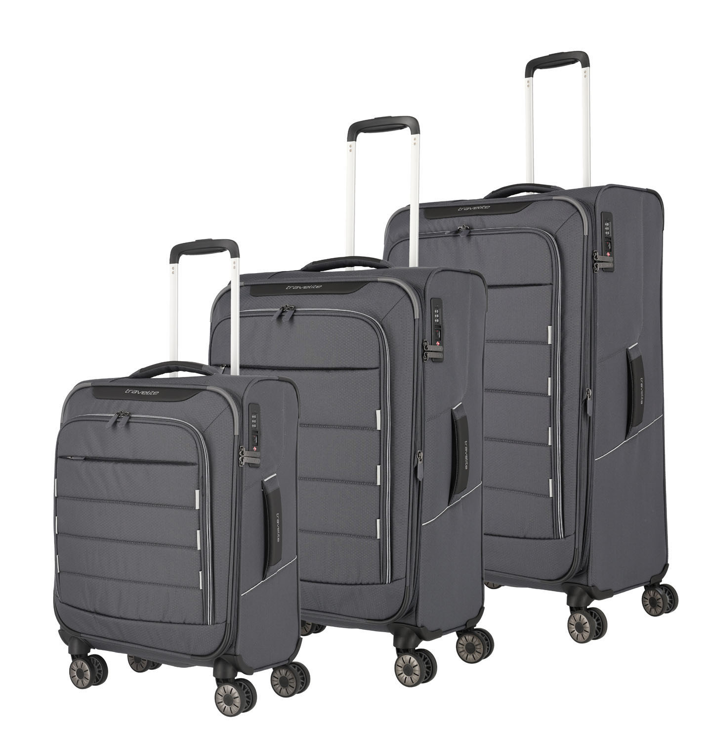 Travelite Skaii Trolley-Set 4-Rad, L erw./M erw./S Travelite Skaii Trolley-Set 4-Rad, L erw./M erw./S