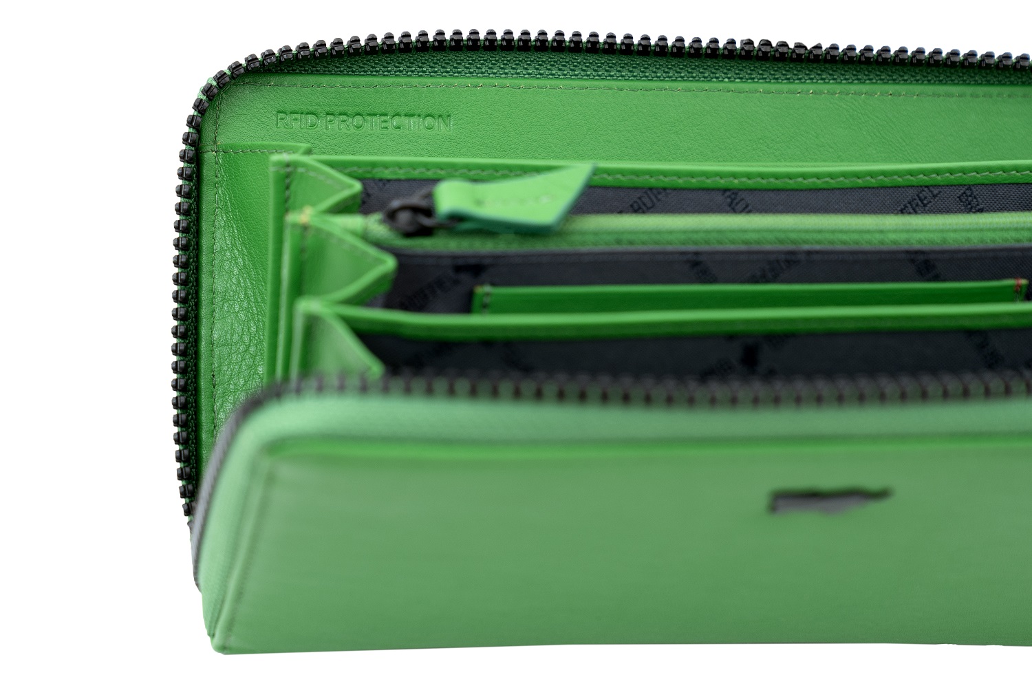 Braun Büffel Capri RFID RV-Geldbörse L 18CS grün Braun Büffel Capri RFID RV-Geldbörse L 18CS grün