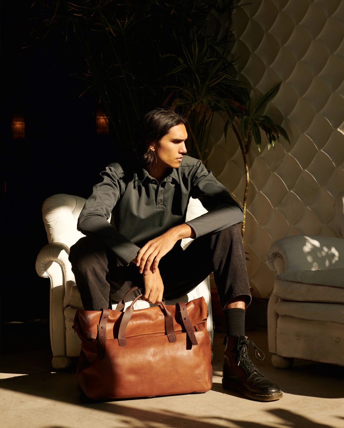 Harold's Mount Ivy Weekender cognac Harold's Mount Ivy Weekender cognac