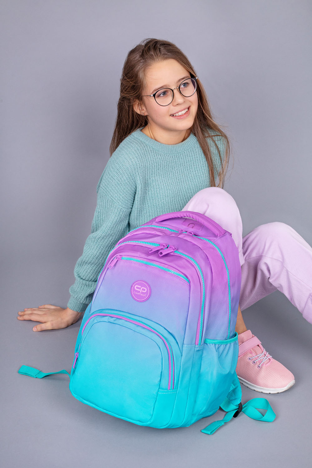 CoolPack Pick 17" 4tlg.Set Rucksack Blueberry CoolPack Pick 17" 4tlg.Set Rucksack Blueberry