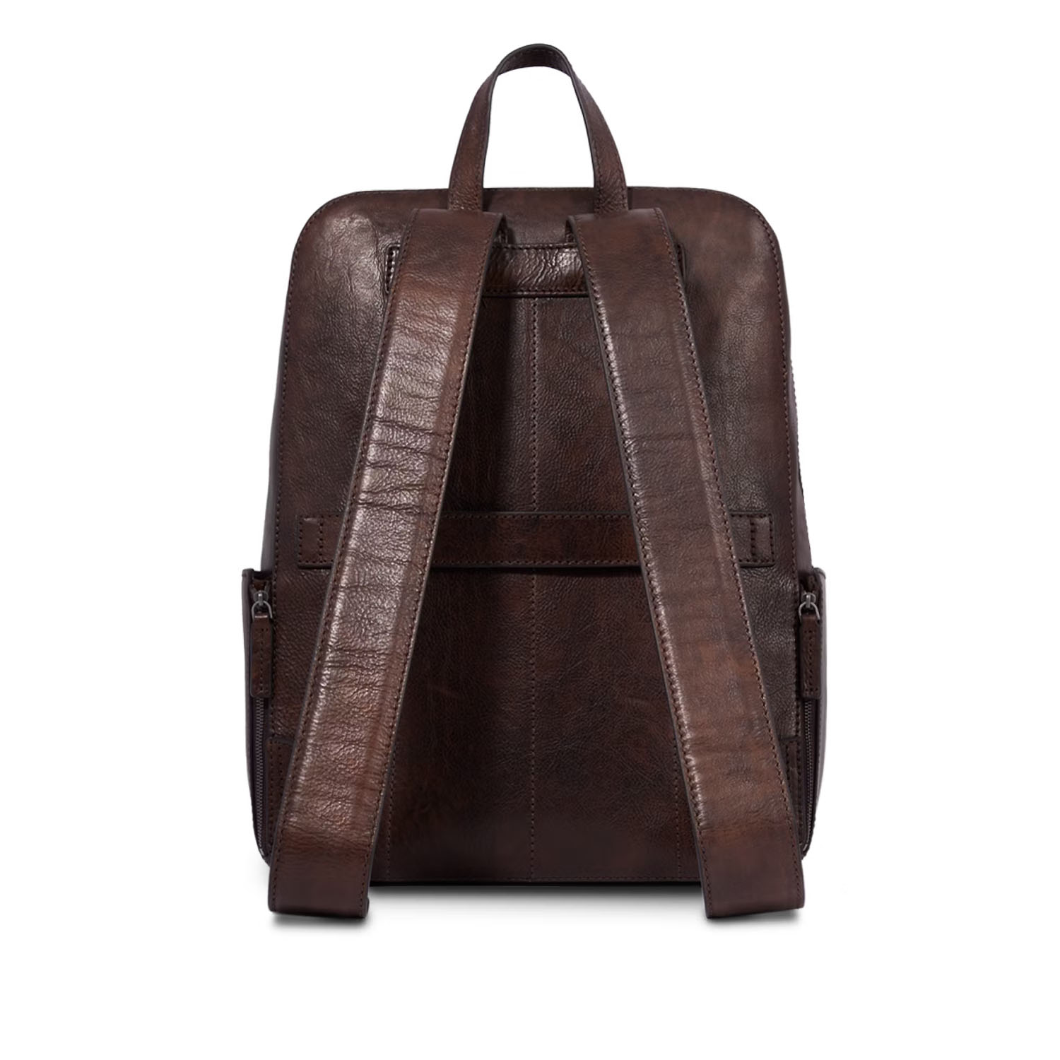 The Bridge Alberto Wild Leder-Rucksack 40cm Kastanie/Ruthenium