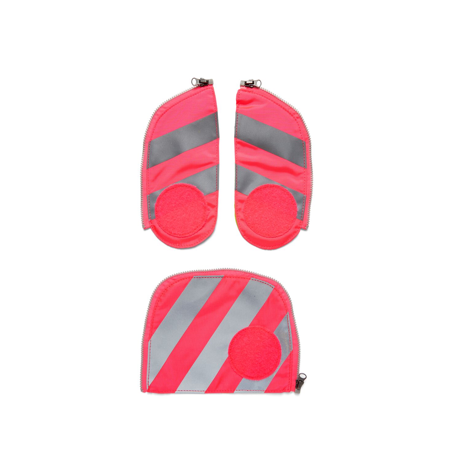 ergobag Schulzubehör Fluo-Zip Set mit Reflektorstreifen, 3-tlg. ab 2019 Pink ergobag Schulzubehör Fluo-Zip Set mit Reflektorstreifen, 3-tlg. ab 2019 Pink