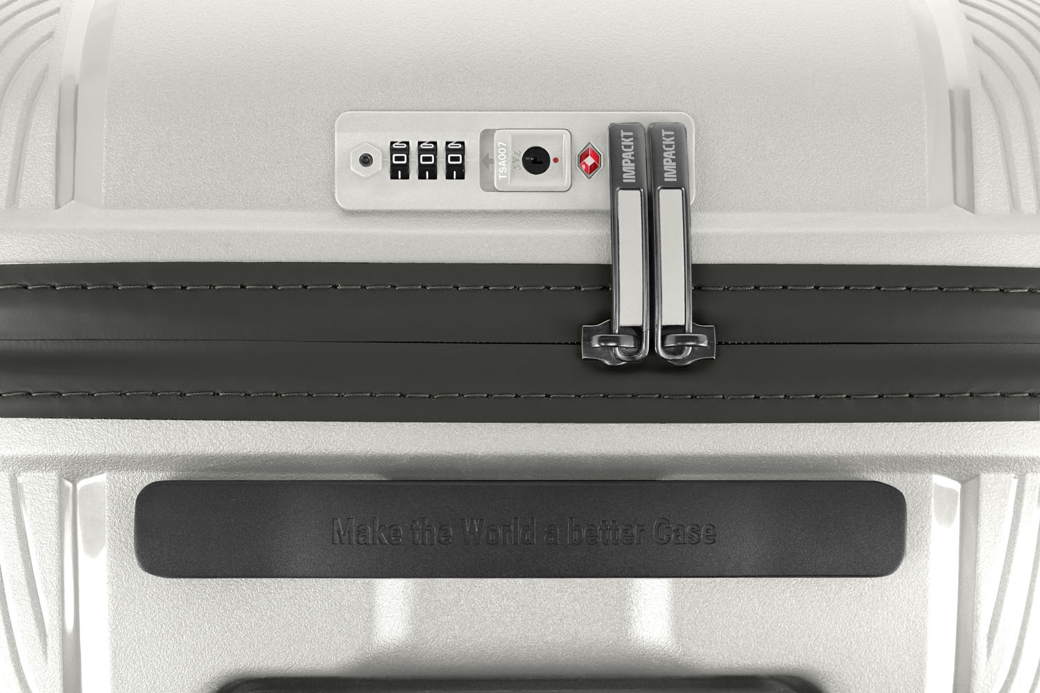 IMPACKT IP1 Koffer M, 4-Rollen Polar white