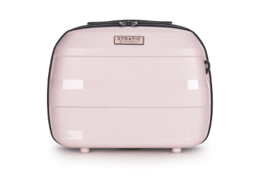 Stratic Straw + Beauty Case Rose