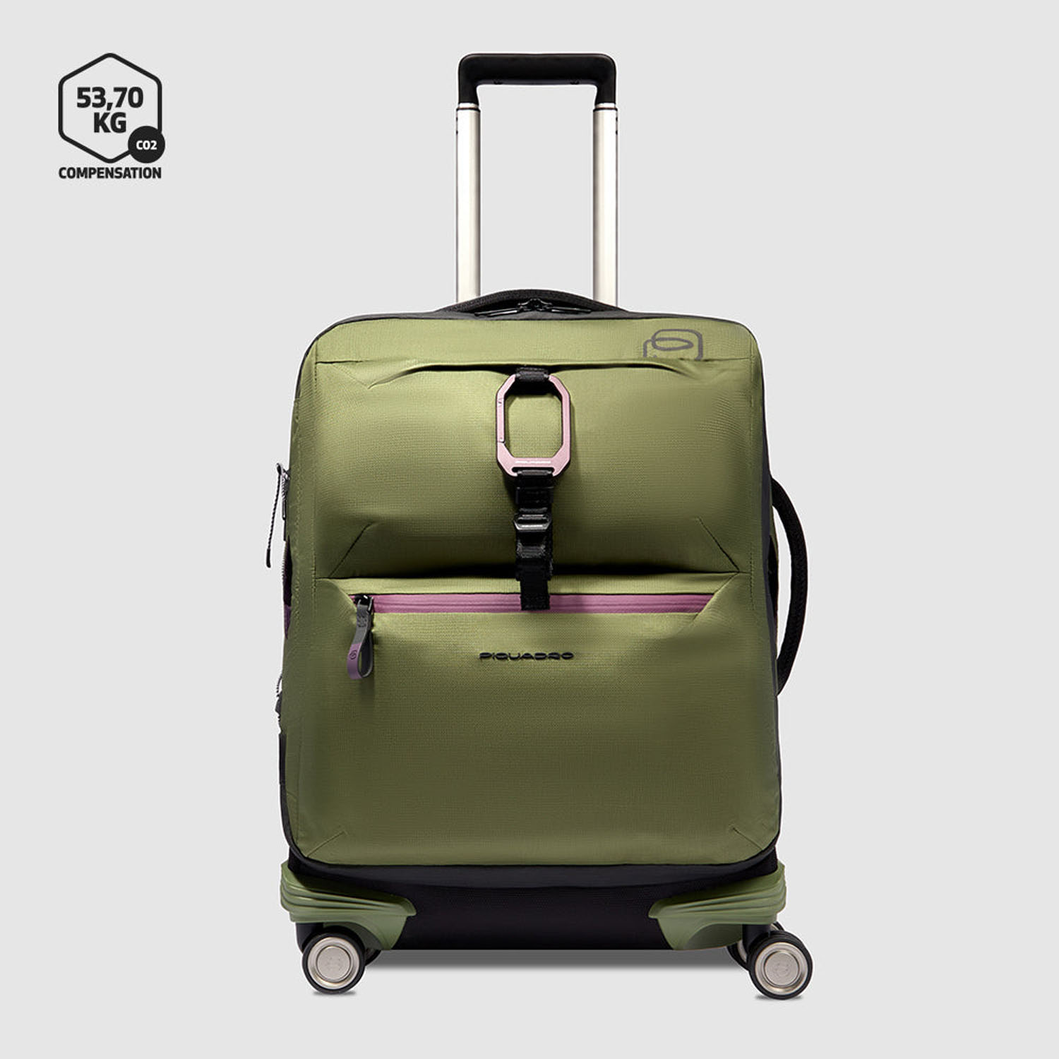 Piquadro Corner 2.0 4-Rollen Trolley in Handgepäckgröße Salbeigrün Piquadro Corner 2.0 4-Rollen Trolley in Handgepäckgröße Salbeigrün