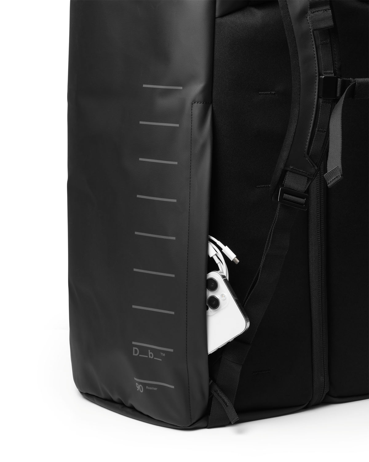 D_b_ Roamer Pro Split Duffel / Backpack 90L Black Out D_b_ Roamer Pro Split Duffel / Backpack 90L Black Out
