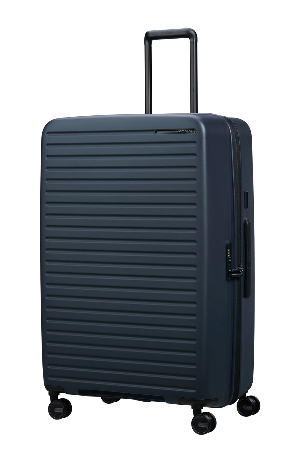 Samsonite Restackd Trolley mit 4 Rollen erweiterbar 81cm + GRATIS HOTELGUTSCHEIN Midnight