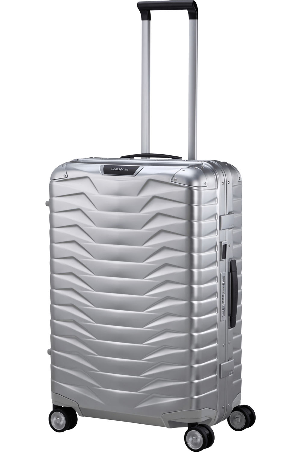 Samsonite Proxis Alu Trolley mit 4 Rollen 55cm + GRATIS HOTELGUTSCHEIN Aluminium Samsonite Proxis Alu Trolley mit 4 Rollen 55cm + GRATIS HOTELGUTSCHEIN Aluminium