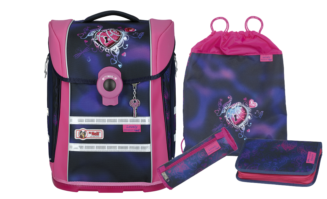 McNeill Ergo Primero Schulranzen-Set, 4-teilig