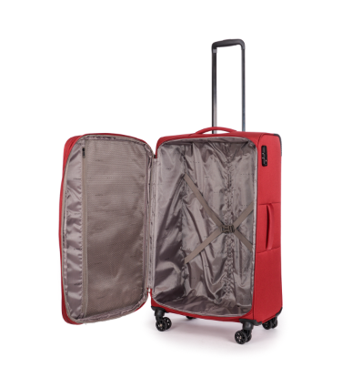 Stratic Strong Trolley M, 4 Doppelrollen, erweiterbar redwine Stratic Strong Trolley M, 4 Doppelrollen, erweiterbar redwine