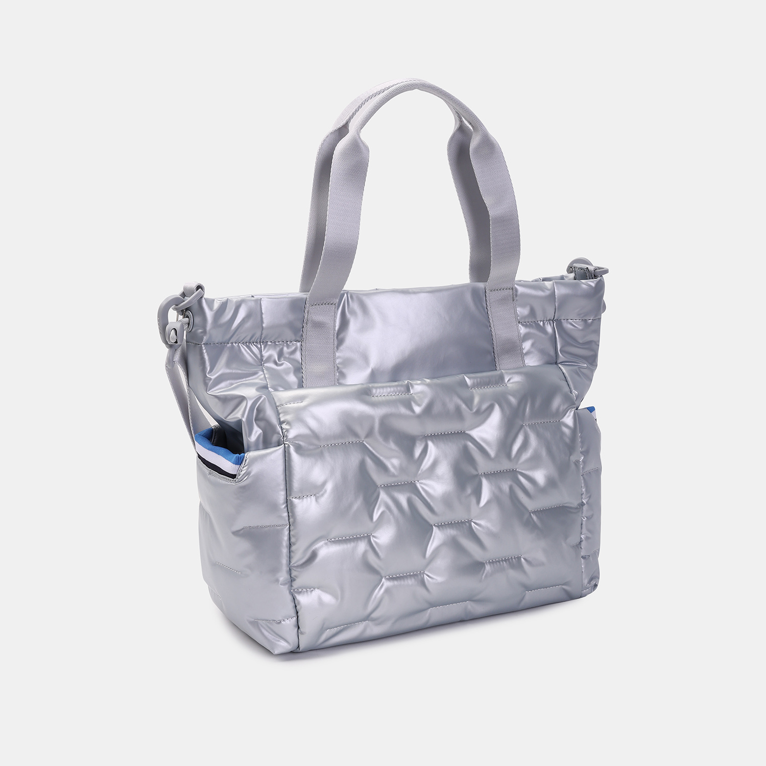 Hedgren Cocoon PUFFER Totebag Pearl Blue