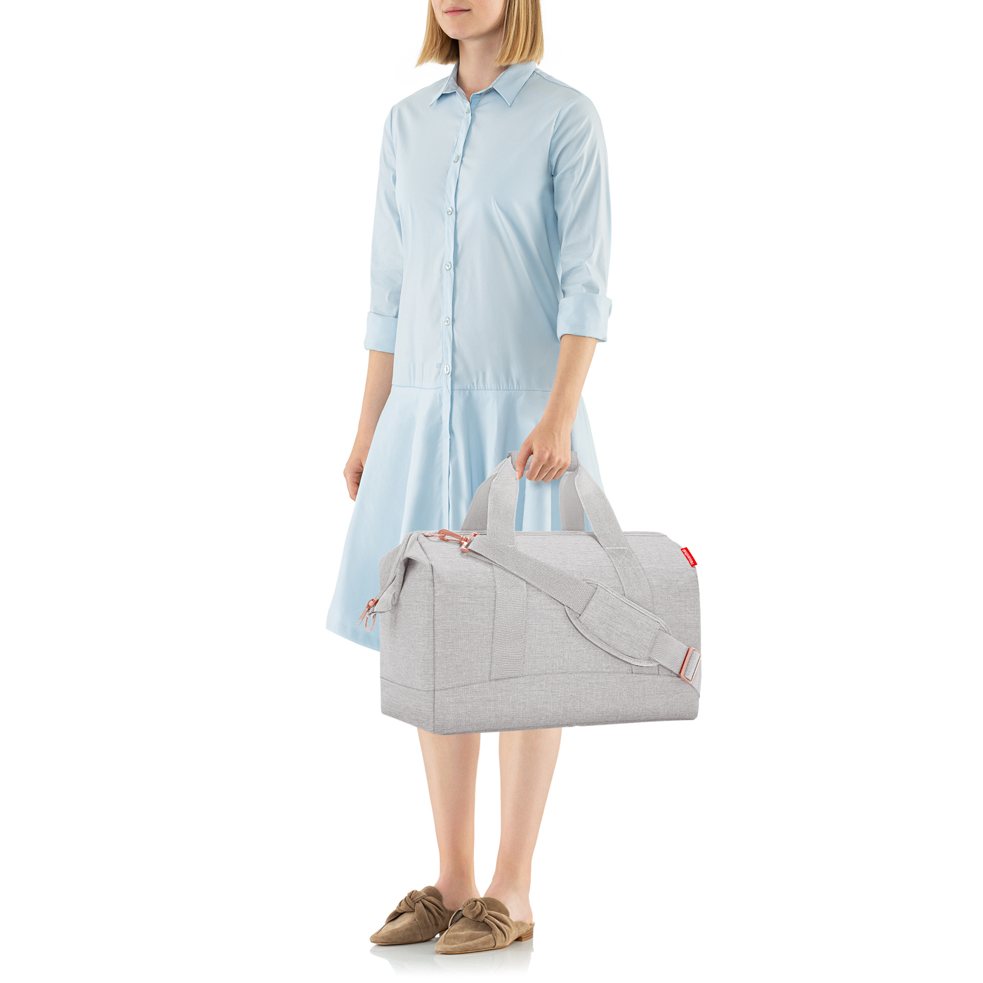 Reisenthel Travelling allrounder L twist sky rose