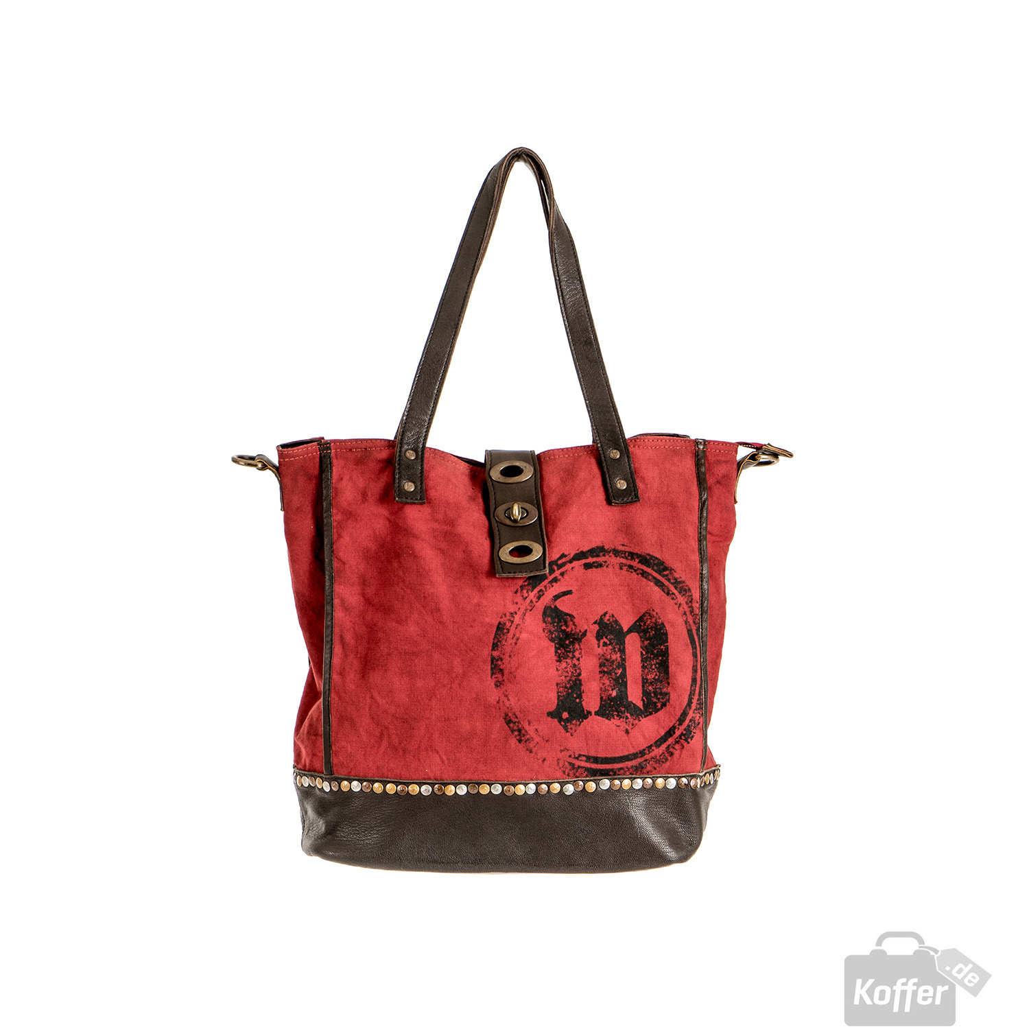 Wunschstück Tote Bahiba dark brown / red Wunschstück Tote Bahiba dark brown / red