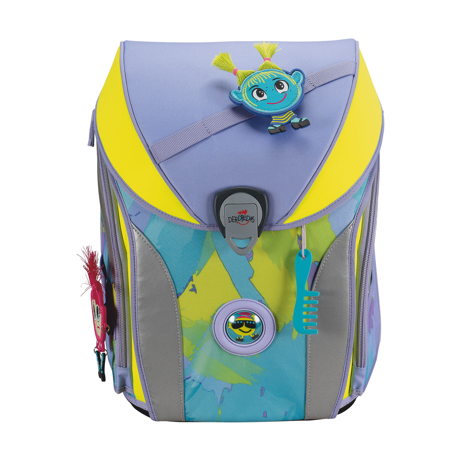 DerDieDas ErgoFlex MAX Schulrucksack-Set 5-teilig mit Sportbeutel Hippie Hair DerDieDas ErgoFlex MAX Schulrucksack-Set 5-teilig mit Sportbeutel Hippie Hair