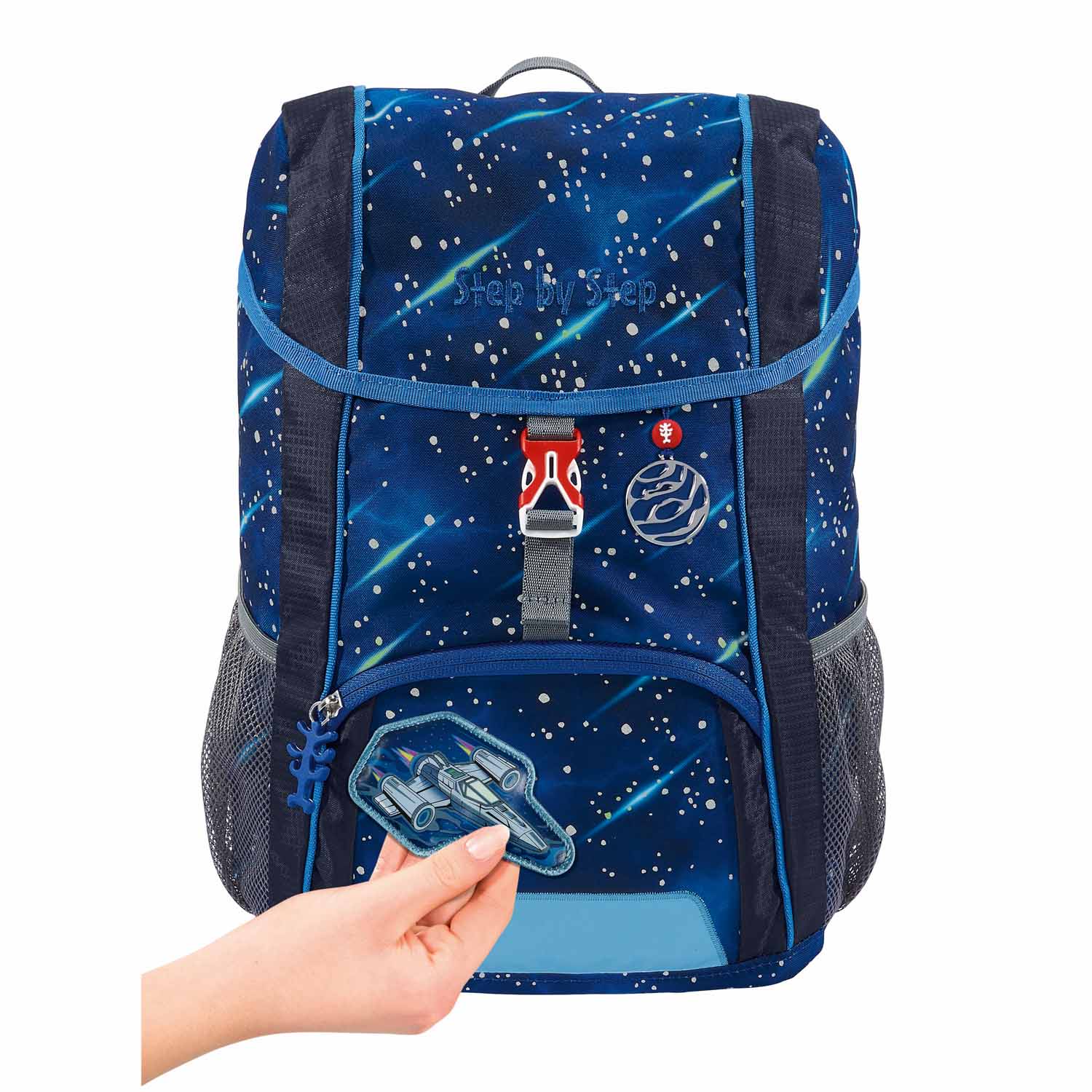 Step by Step Kinderrucksack KID REFLECT Rucksack-Set, 3-teilig inkl. Sitzkissen Star Shuttle Elio Step by Step Kinderrucksack KID REFLECT Rucksack-Set, 3-teilig inkl. Sitzkissen Star Shuttle Elio