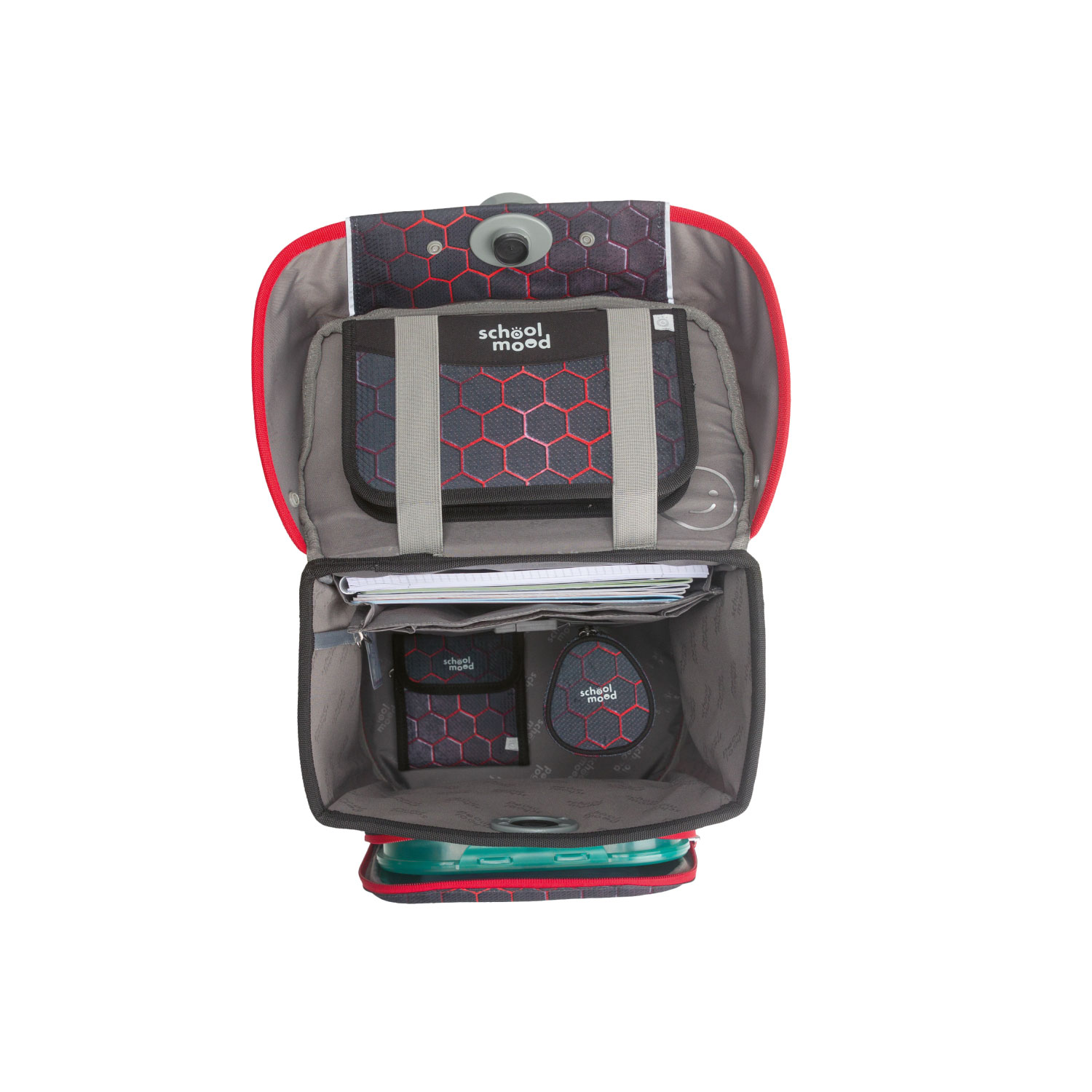 School-Mood Champion 7-tlg. Schulranzenset Mika (Drache) School-Mood Champion 7-tlg. Schulranzenset Mika (Drache)