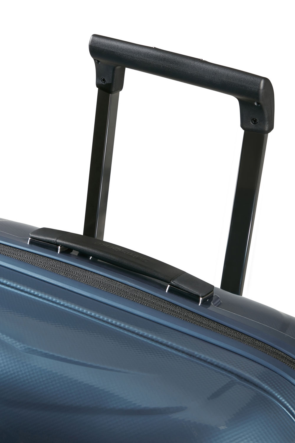 Samsonite Attrix Trolley mit 4 Rollen 81cm Steel Blue