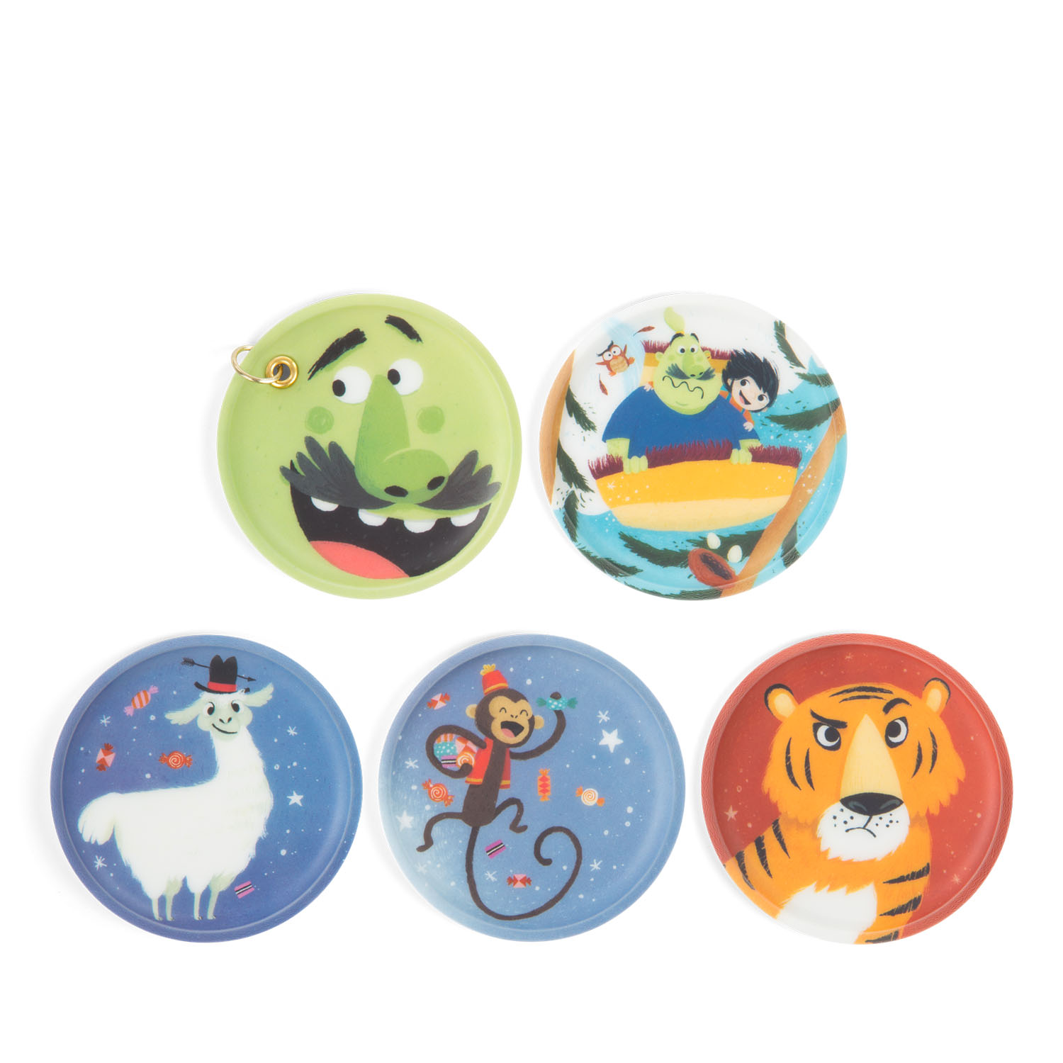 ergobag Kletties Bea & Bahadir, Set 5-teilig -Klettie mit Ohrring ergobag Kletties Bea & Bahadir, Set 5-teilig -Klettie mit Ohrring