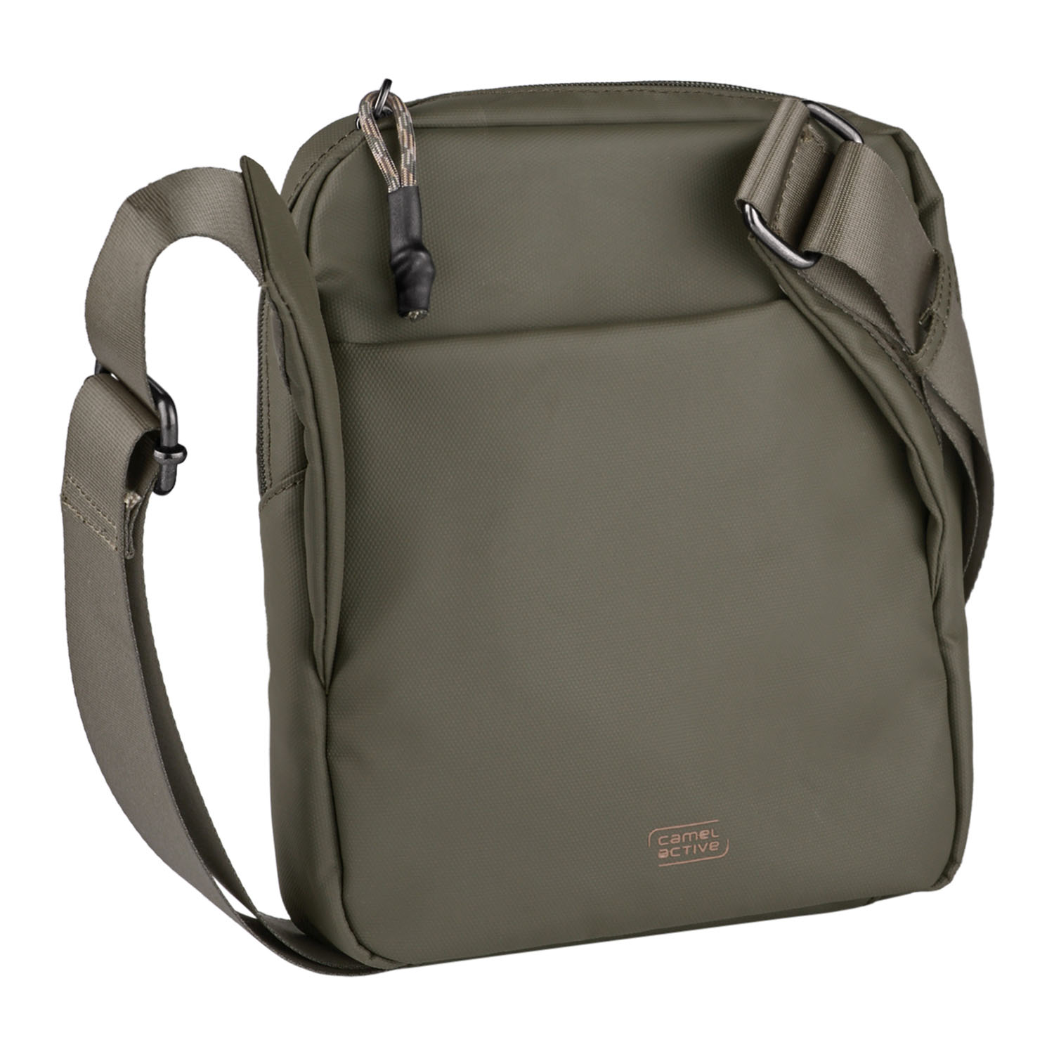 Camel Active Explore Cross Bag S aus recyceltem Nylon Khaki Camel Active Explore Cross Bag S aus recyceltem Nylon Khaki