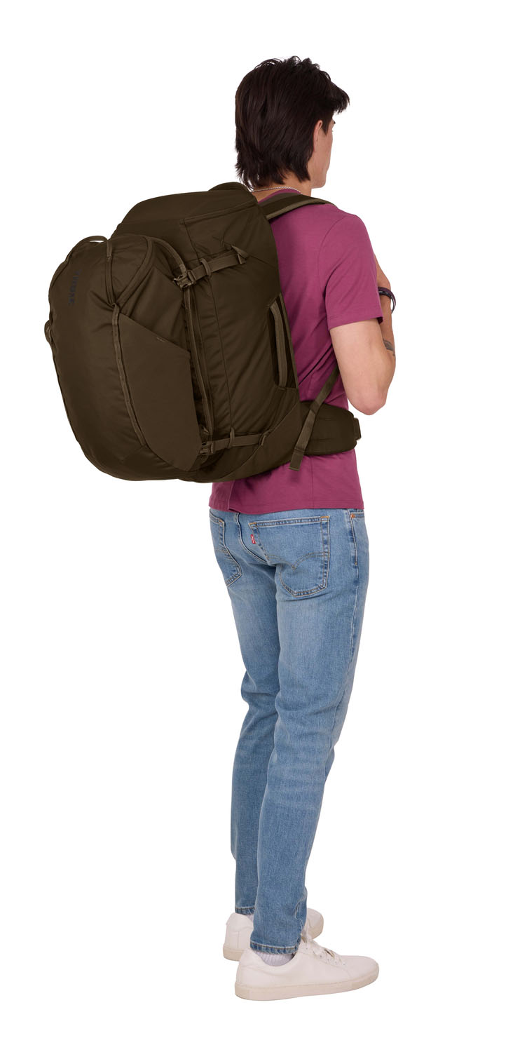 THULE Landmark Travel Pack 60L -Reiserucksack Deep Khaki THULE Landmark Travel Pack 60L -Reiserucksack Deep Khaki