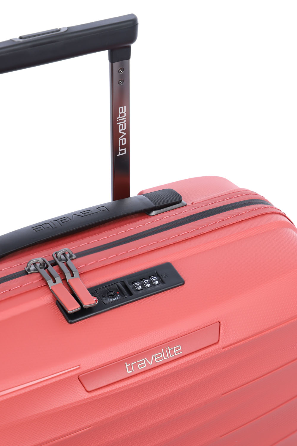 Travelite Mooby Trolley S, 4-Rollen Rot