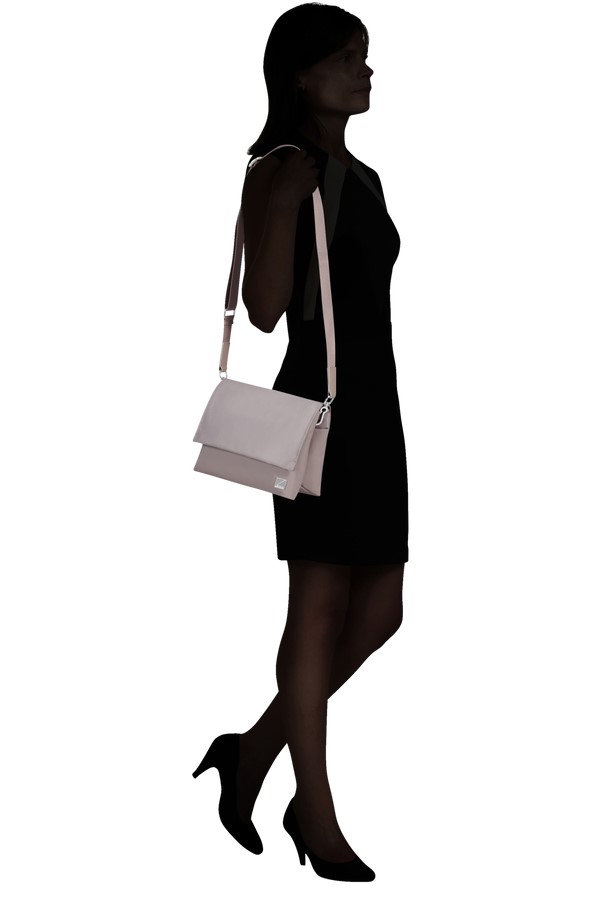 Samsonite Workationist Schultertasche mit Überschlag Quartz