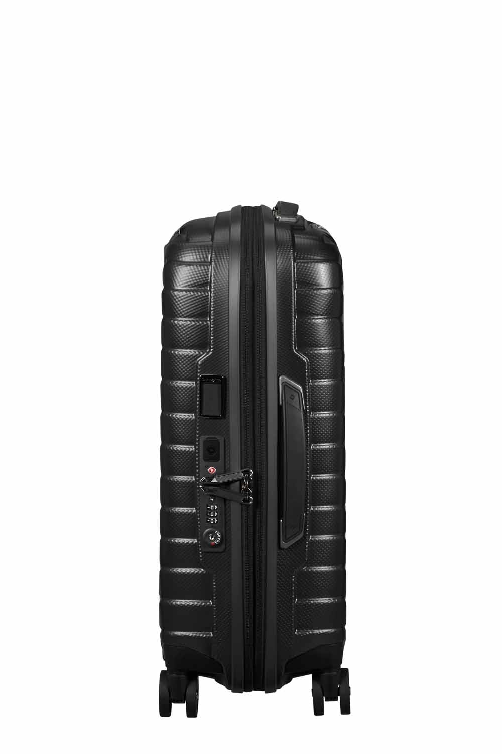 Samsonite Proxis Trolley mit 4 Rollen erweiterbar 55cm (23/26cm) + GRATIS HOTELGUTSCHEIN Matt Graphite