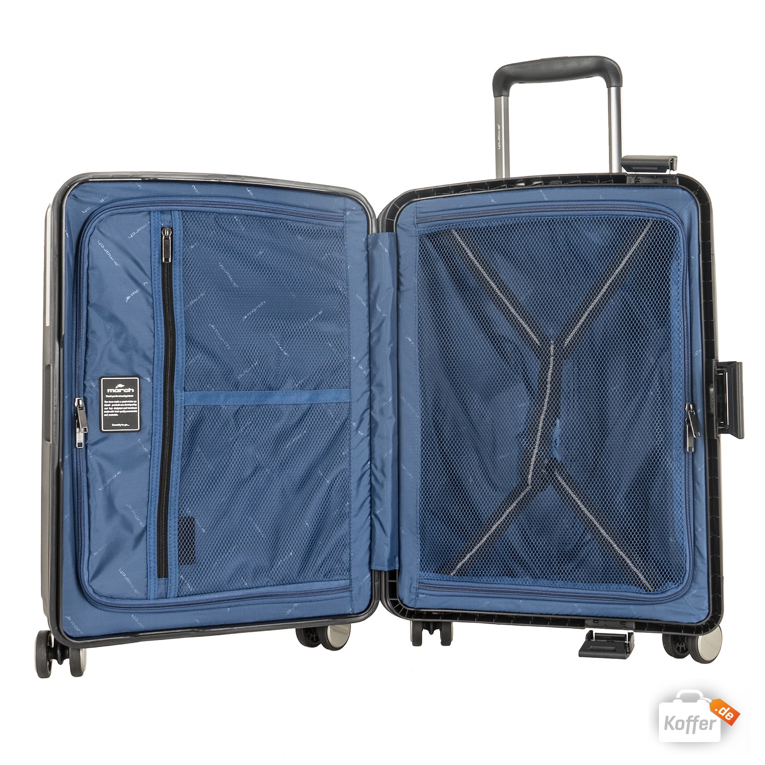 March bon voyage Trolley-Set L/M/S black metal March bon voyage Trolley-Set L/M/S black metal